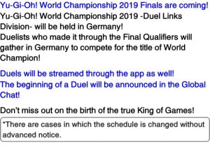 Yu-Gi-Oh! Duel Links World Championship 2019