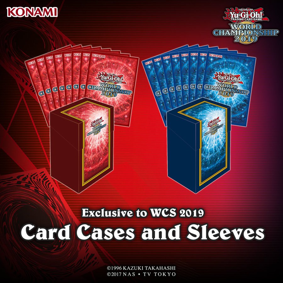YGOrganization | [WCS2019] Card Case and Sleeves