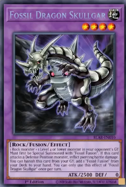 Fossil Warrior Skull King - Battles of Legend: Armageddon - YuGiOh