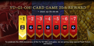[Master Duel] 25th Anniversary Related Update